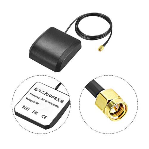 GPS Active Antenna SMA Male 42dB Magnetic Mount 1M Wire Boost Signal ...