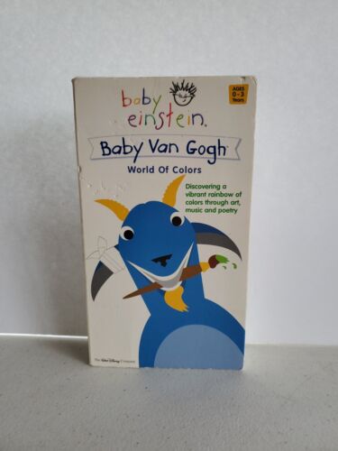 Baby Einstein Baby Van Gogh World of Colors VHS Walt Disney Company ...