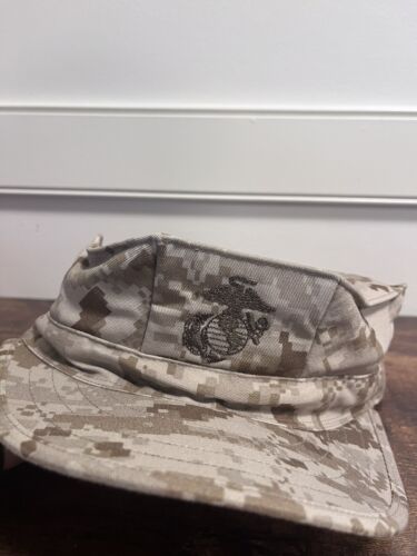 USMC Marine Corps Marpat Garrison Cover Hat Cap (A