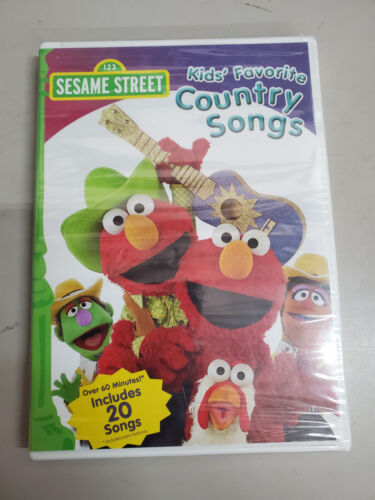 Sesame Street Kids' Favorite Country Songs (DVD, 2007) NEW 891264001304 ...