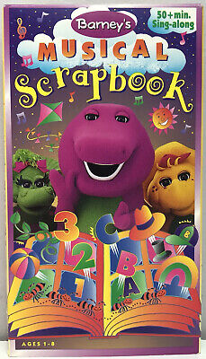 Barney Friends Musical Scrapbook VHS Video Tape PBS Kids Songs BUY 2 ...