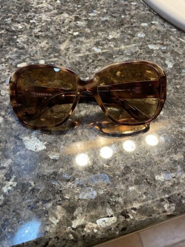 Versace Tortoise Shell 4238-B Womans Sunglasses Us