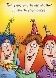 Add Another Candle Oatmeal Studios Funny 80th Birthday Card for Her ...