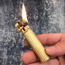 1PC. Brass Refillable Cigarette Lighter Vintage Collectible Kerosene Lighter