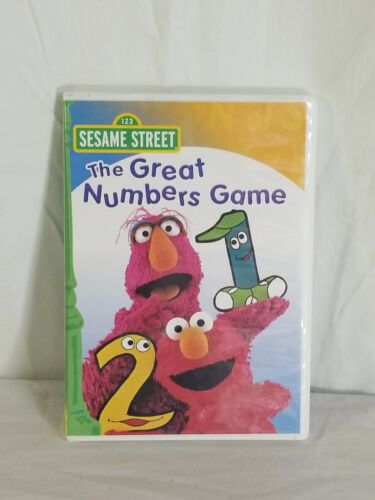 Sesame Street - The Great Numbers Game 2001 DVD By Kevin Clash Muppets ...