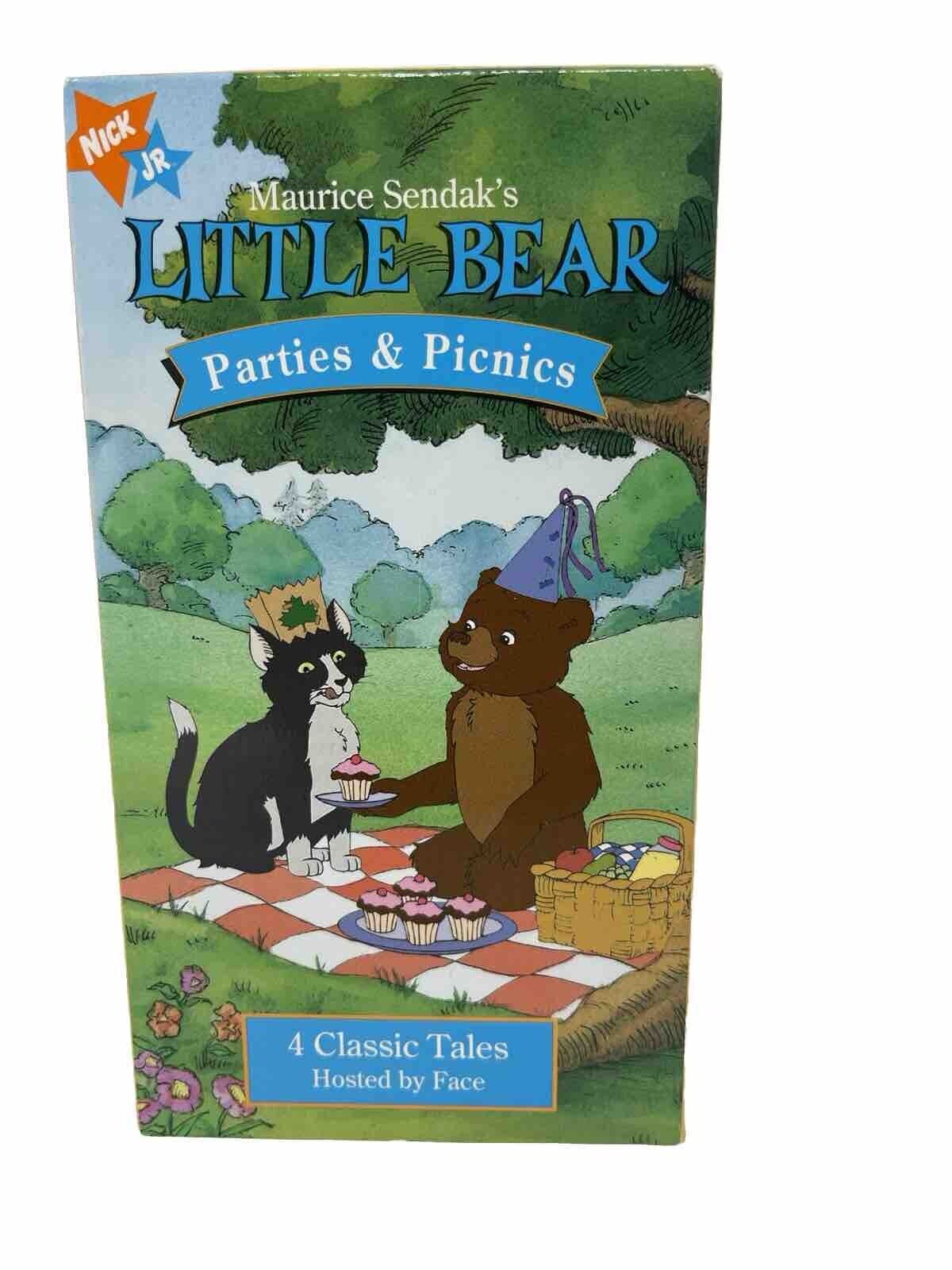 Little Bear - Parties Picnics (VHS, 1998) 97368387539 | eBay