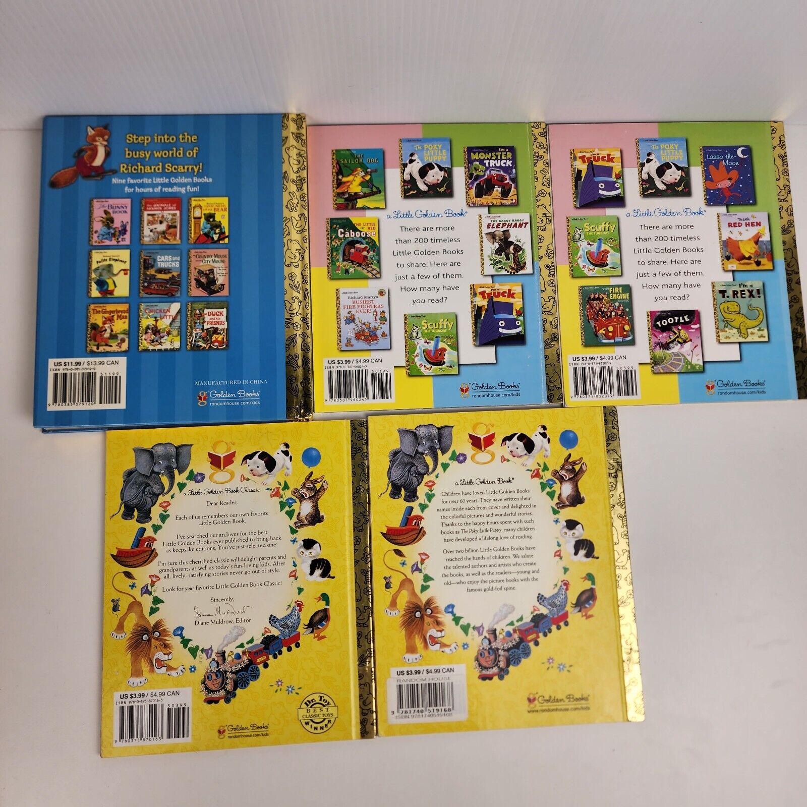 Richard Scarry's Best Little Golden Books Ever! 9 books in one plus ...