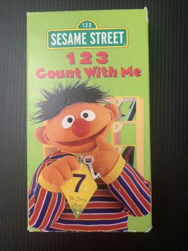 1 2 3 Count with me - Sesame street (VHS 1997) 74644991932 | eBay