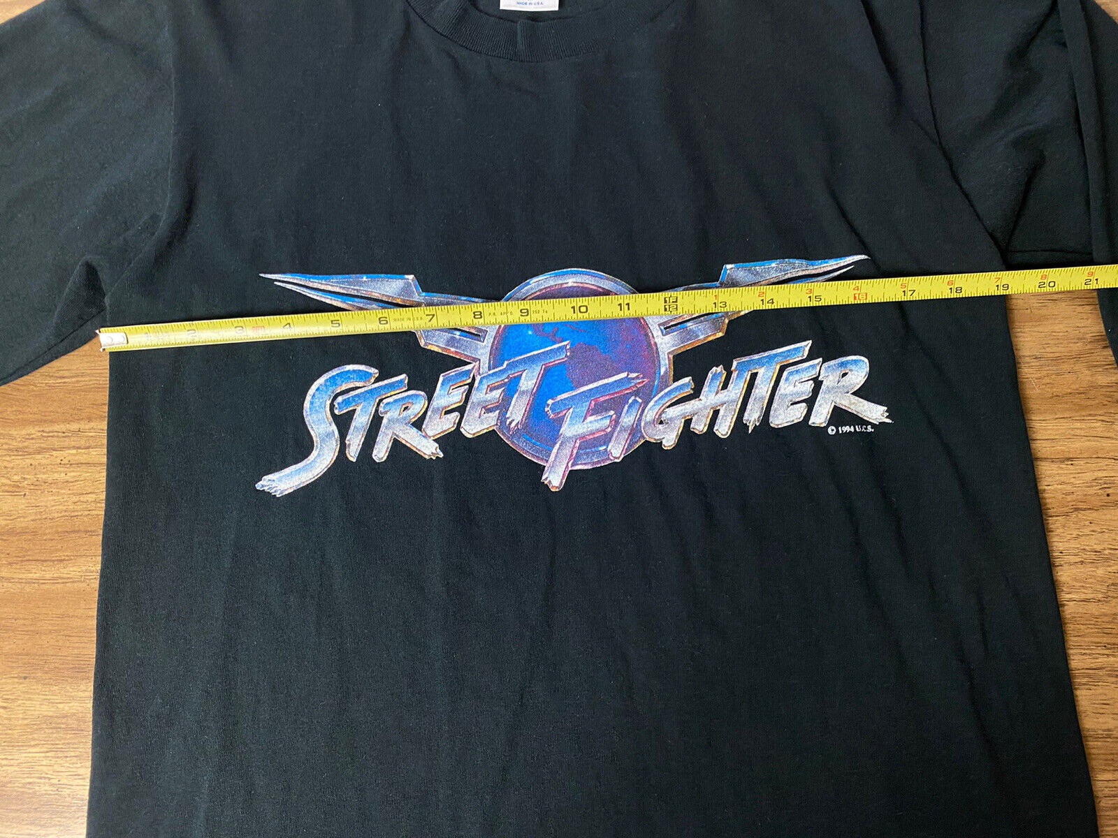 1994 Vtg Street Fighter The Movie Long Sleeve Shi… - image 12