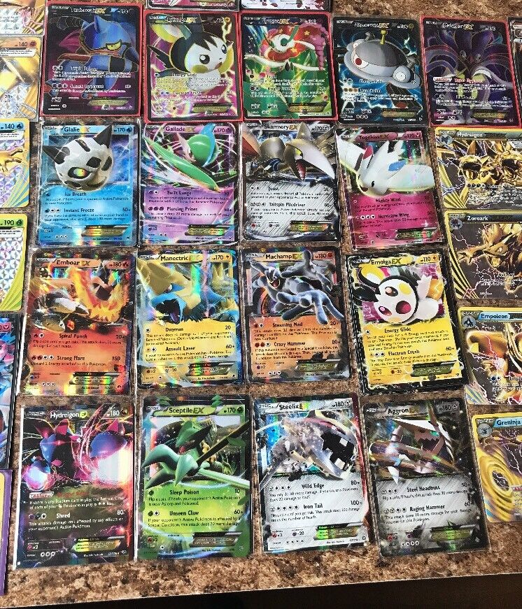 750 Pokemon TCG Card Lot Bulk Ultra Rares Common Holo Moon Sword Shied ...