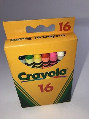 Crayola UK Crayons Box Of 16 Crayons No. 16 C302 | eBay