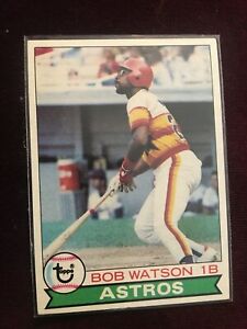 1979 Topps #130 Astros Bob Watson Baseball Card | eBay