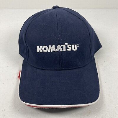 🔥 Komatsu • Logo Embroidered •Adjustable Cap Hat • New • | eBay