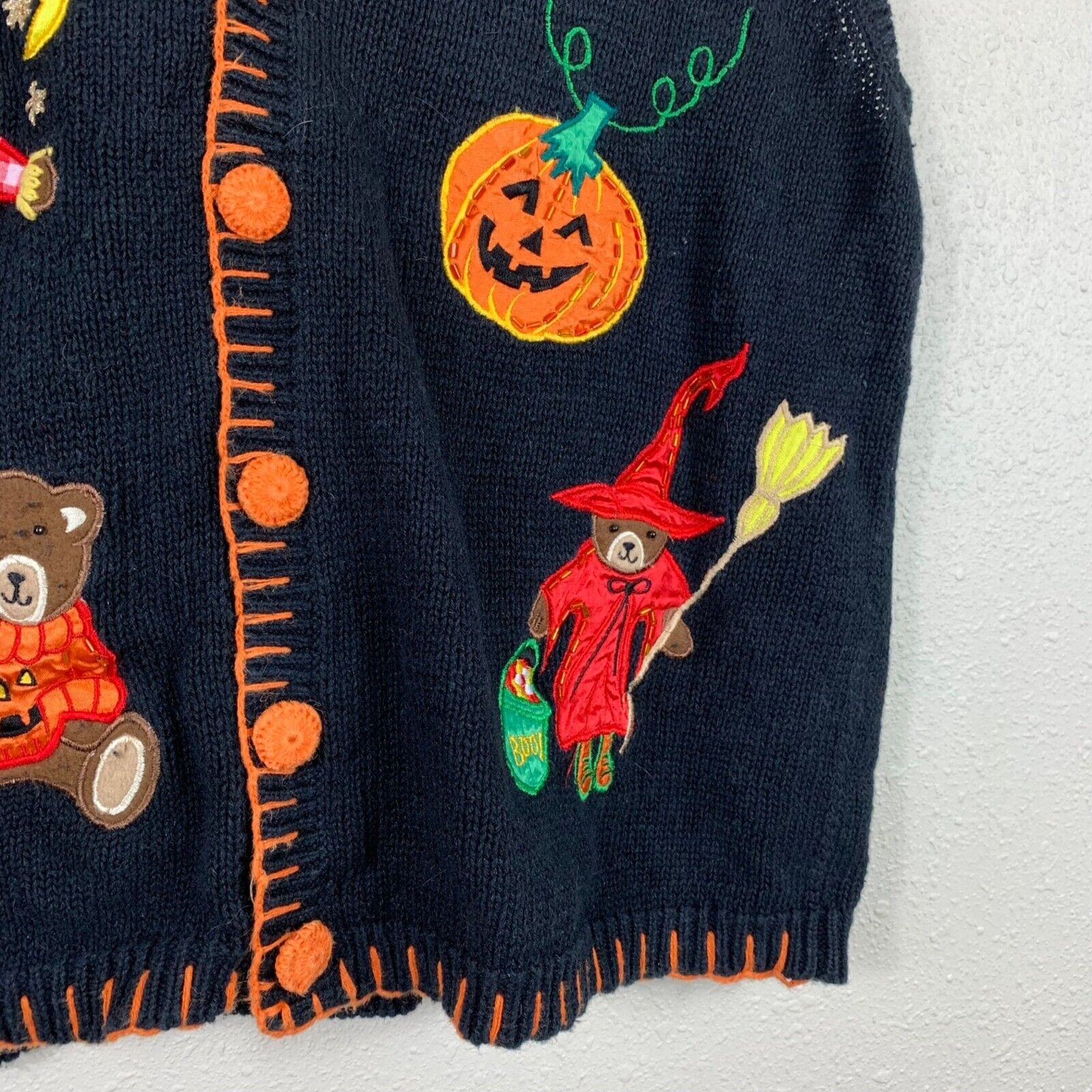 Vintage Basic Editions Halloween Bears and Pumpki… - image 5