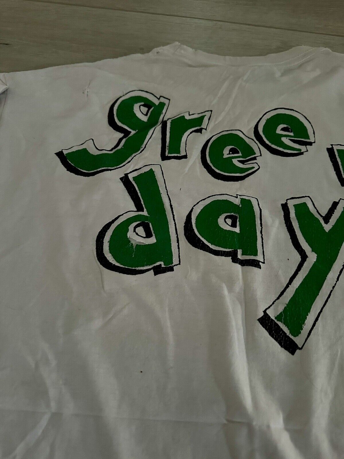 Vintage Green Day Dookie Dog Shirt Mens XL  1994 … - image 6