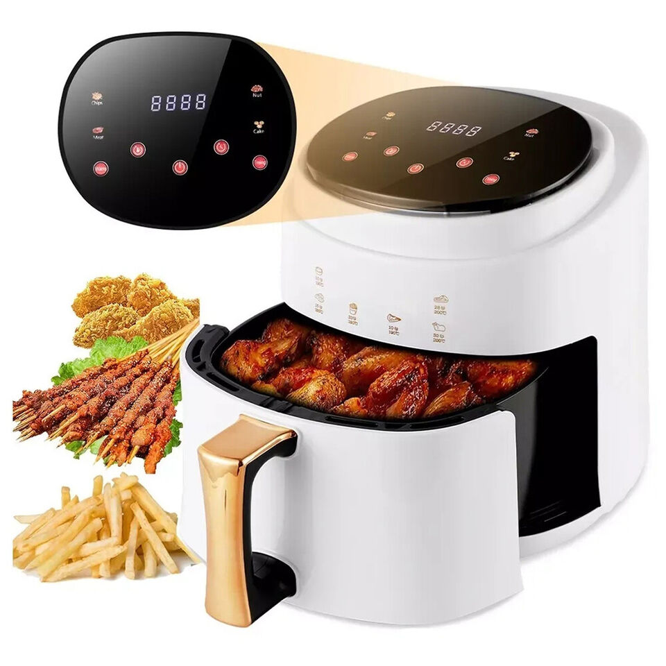 8L Electronic Air Fryer Low Fat Healthy Food Oven Cooker Oil Free ...