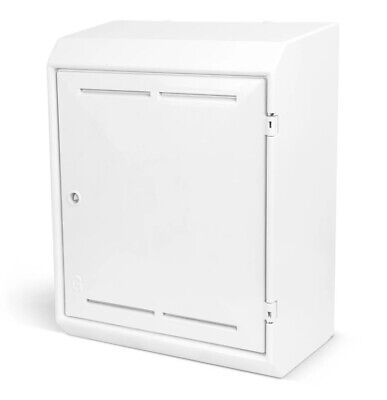 MK2 Surface Mounted Gas Meter Box - White (502mm x 408mm x 225mm ...