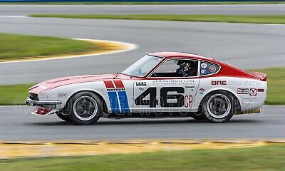 Datsun 240Z BRE C Production John Morton Vintage Classic Race Car Photo ...