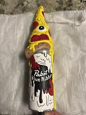 RARE Pabst Blue Ribbon Melting Pizza Tap Handle PBR x Dela Deso . US SELLER