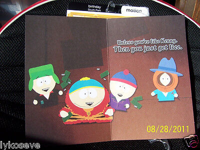 South Park Birthday Card