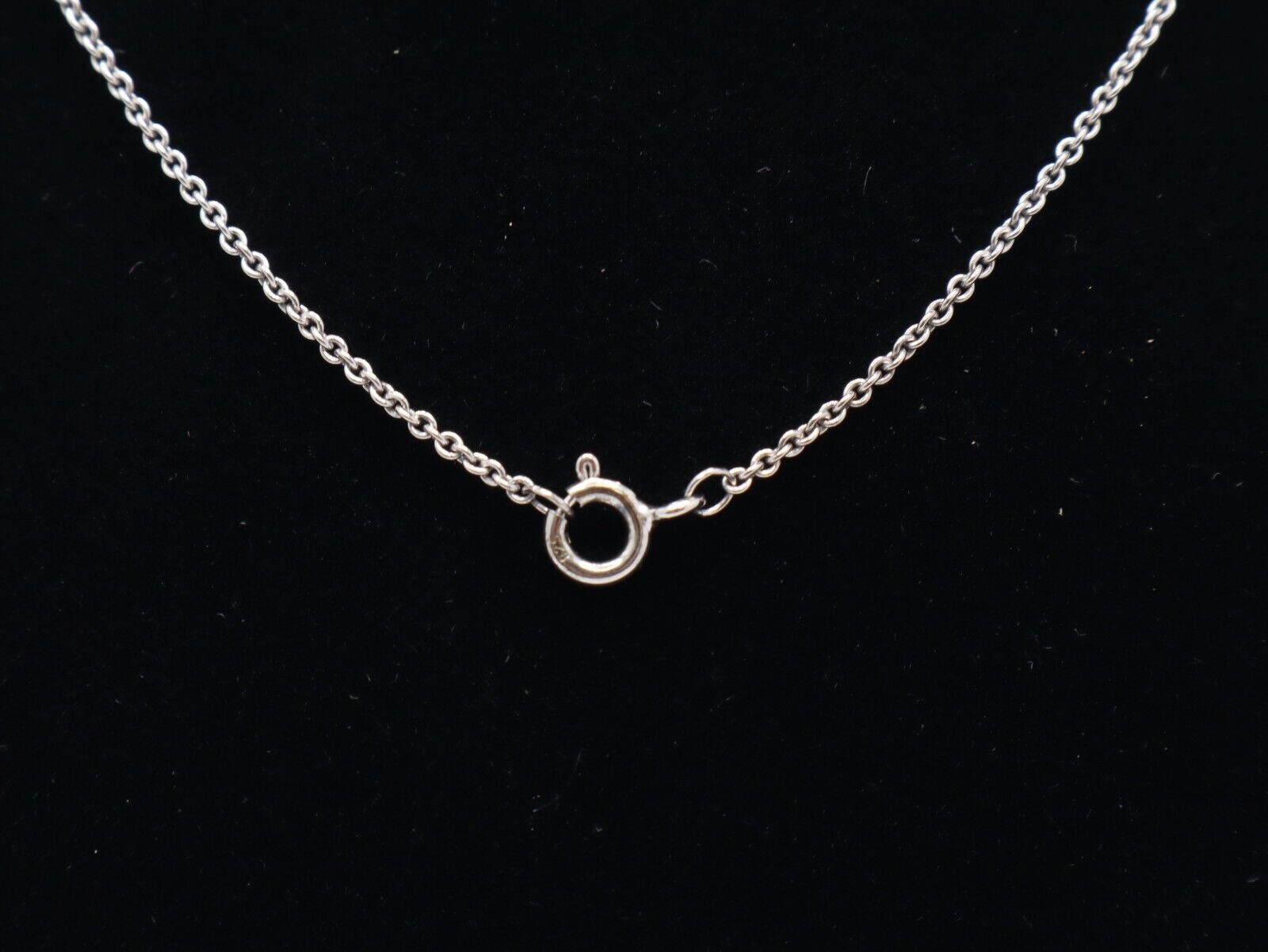 Sterling Silver Diamond Chain Necklace - image 4