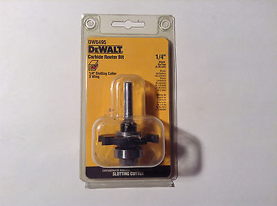 Dewalt DW6495 Carbide Router Bit 1 4 Slotting Cutter 3 