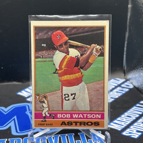 1976 Topps Baseball Bob Watson Houston Astros #20 EX | eBay