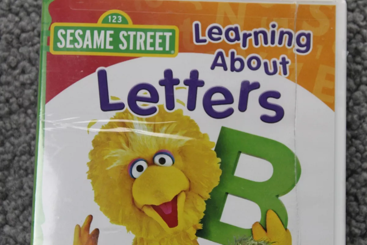 Sesame Street Learning About Letters Dvd Ebay