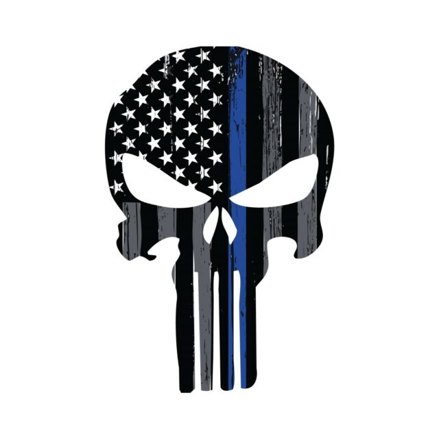 List 95+ Wallpaper Punisher Skull Thin Blue Line Updated