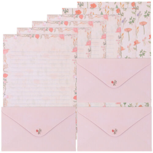 5 Sets of Letter Writing Paper Stationery Paper Set Decorative Printing ...