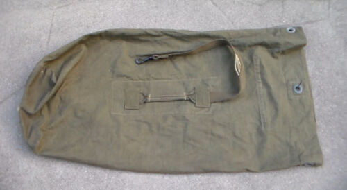 Old War Relic US Military WW2 era Soldier's Canvas Duffel Bag In Used ...