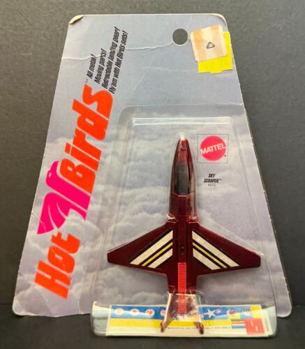 Vintage Hot Wheels Redline Era 1971 MINT Hot Birds RED Sky Scraper New ... image.