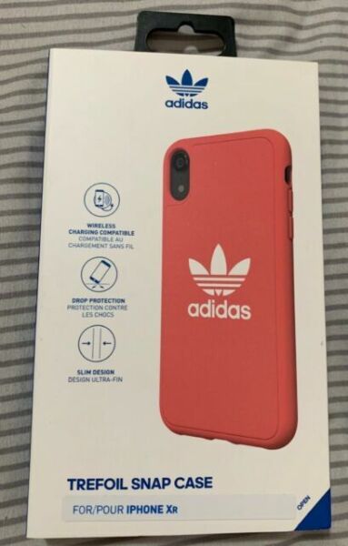 Genuine Adidas Trefoil Snap Case For Iphone Xr Red For Sale Online Ebay