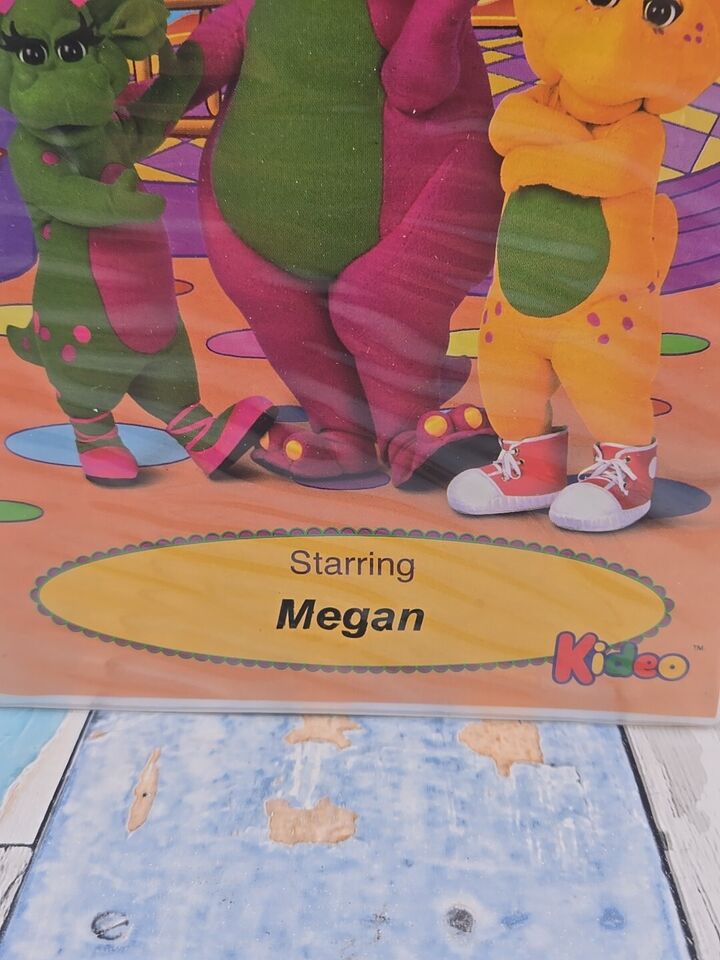 My Party With Barney VHS Starring Megan - Kideo Clamshell | eBay