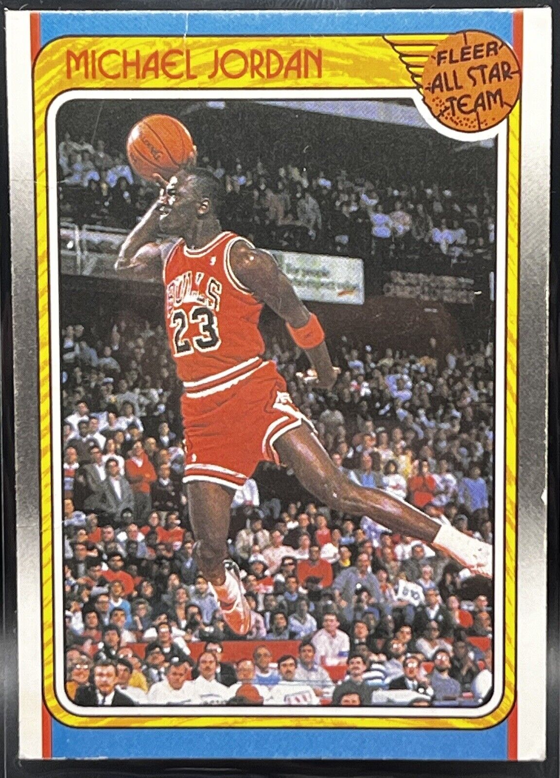 1988 Fleer Michael Jordan All-Star #120 *Iconic Photo* | eBay