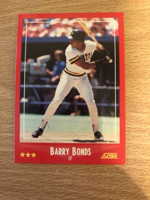 1988 Score Barry Bonds #265 Baseball Card for sale online | eBay