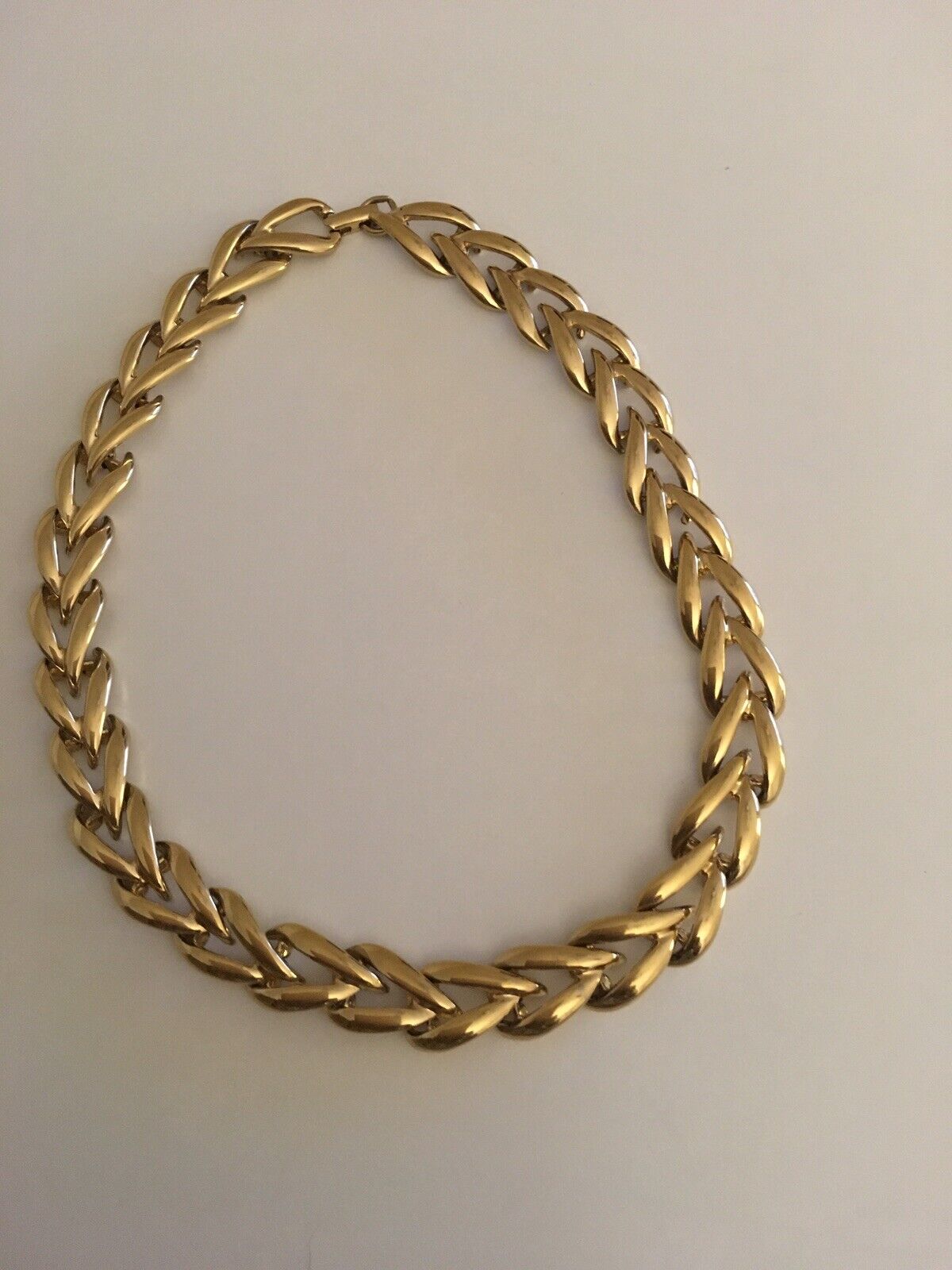 Vintage Napier Gold Tone Necklace - image 8