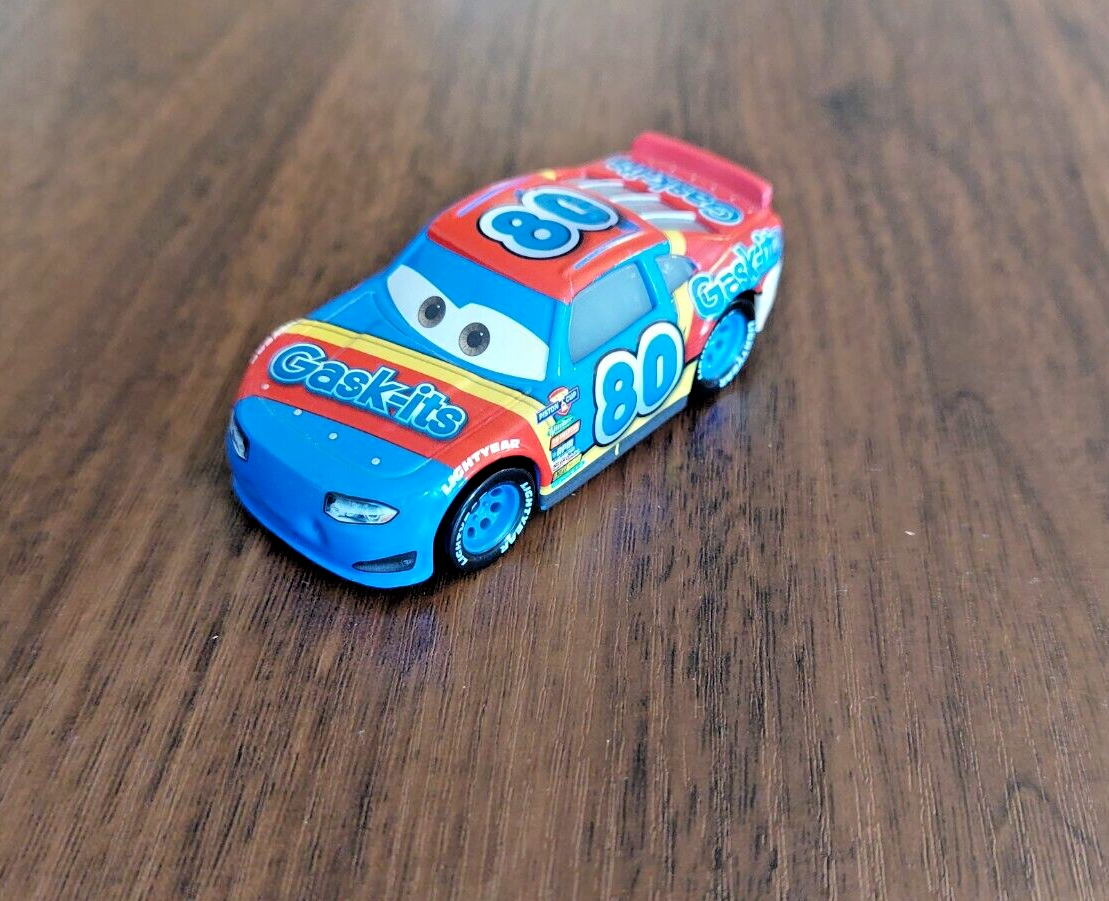 Disney Pixar Cars No. 80 Rex Revler Gask-Its 1:55 Metal Diecast | eBay