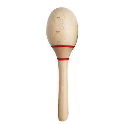 2Pcs Maracas Wooden Rumba Shaker Rattle Hand Percussion Musical ...