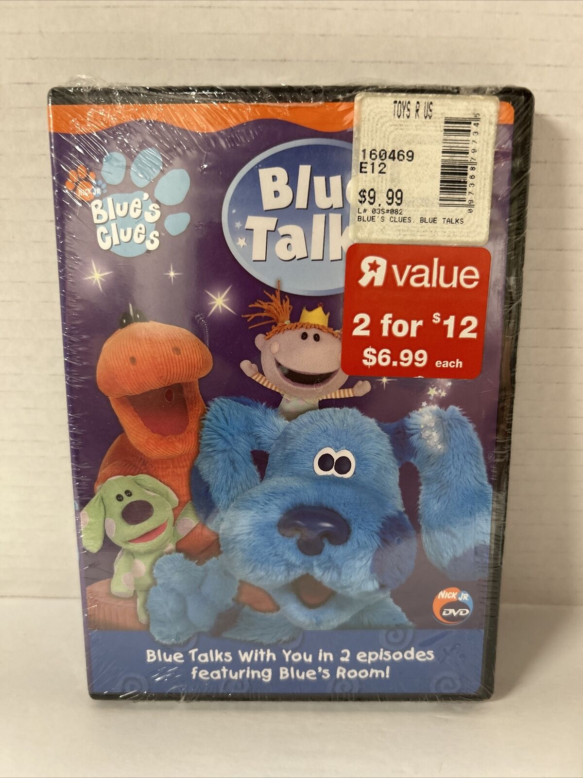 BLUE'S CLUES Blue Talks - Blue Talks With | Grelly USA