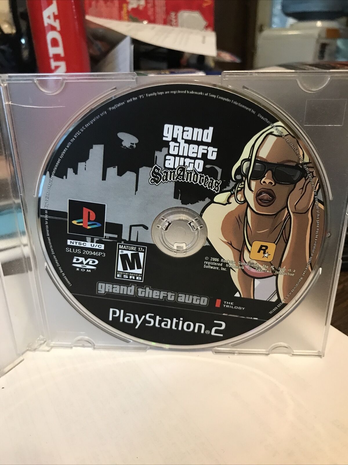 Gta San Andreas Ps2 Disc | ubicaciondepersonas.cdmx.gob.mx