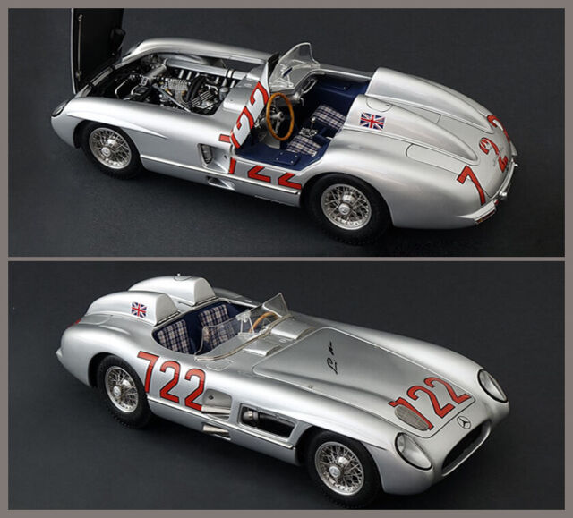 Sir Stirling Moss Signed Mercedes Benz 300 Slr Mille Miglia 1955 Maisto 1 18 For Sale Online Ebay