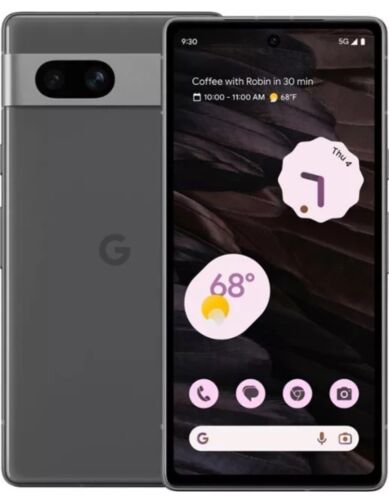 Brand New Google Pixel 7a 128GB 5G Unlocked Smartphone GWKK3 GA03694-US Charcoal