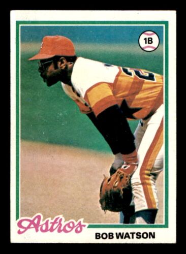 1978 Topps Baseball #330 Bob Watson EX *d10 | eBay