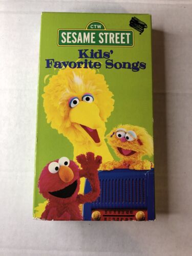 Sesame Street Kids’ Favorite Songs VHS Children’s Video 74645159133 | eBay