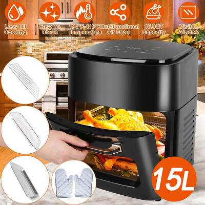 15L Air Fryer Low Fat Healthy Food Oven Cooker Oil Free Frying Chips ...