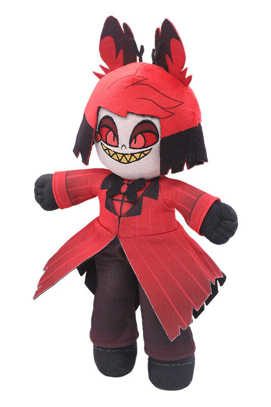 Anime Hazbin Hotel Fat Nuggets Pig/Alastor/Angel Dust Plush Stuffed ...