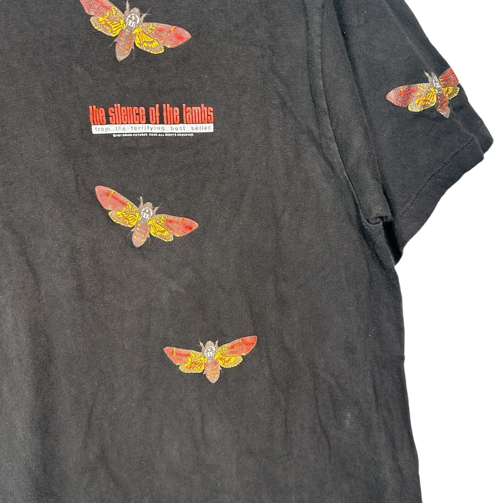 Vintage 1991 SILENCE OF THE LAMBS Promo Tee Shirt… - image 6