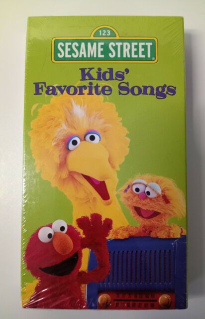 Sesame Street - Kids Favorite Songs (VHS, 1999) for sale online | eBay