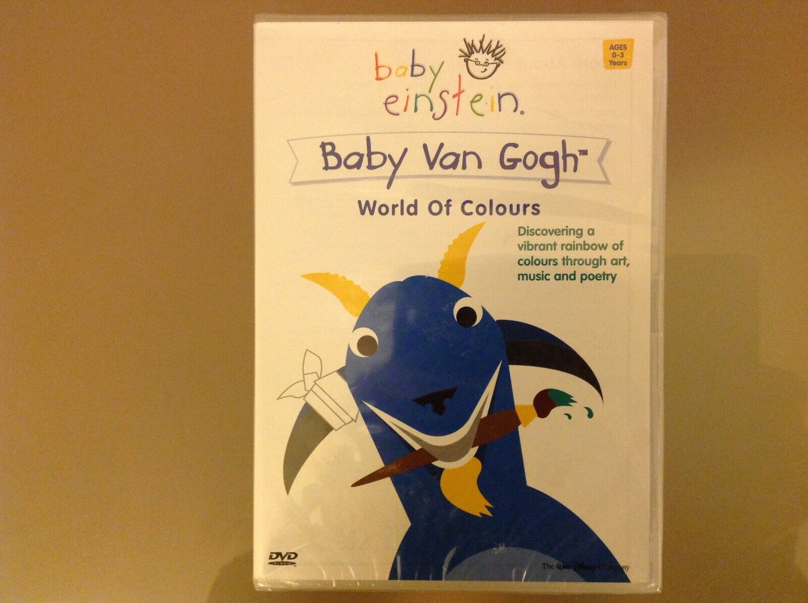 🆕 BABY EINSTEIN: BABY VAN GOGH - WORLD OF COLOURS DVD - BRAND NEW AND ...